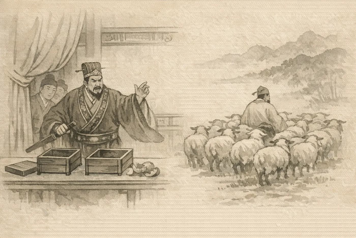 左慈戏曹操典故配图
