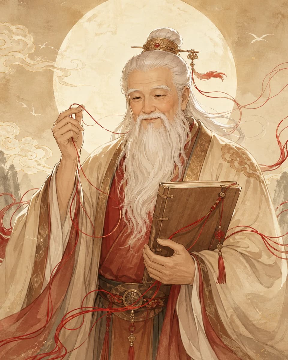 月老灵签主题图